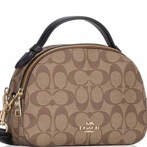 Coach signature crossbody with key wallet